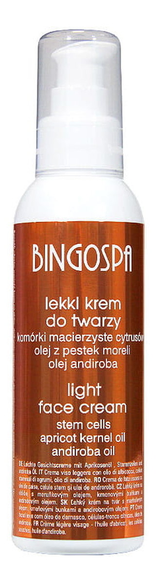 Lekki krem do twarzy