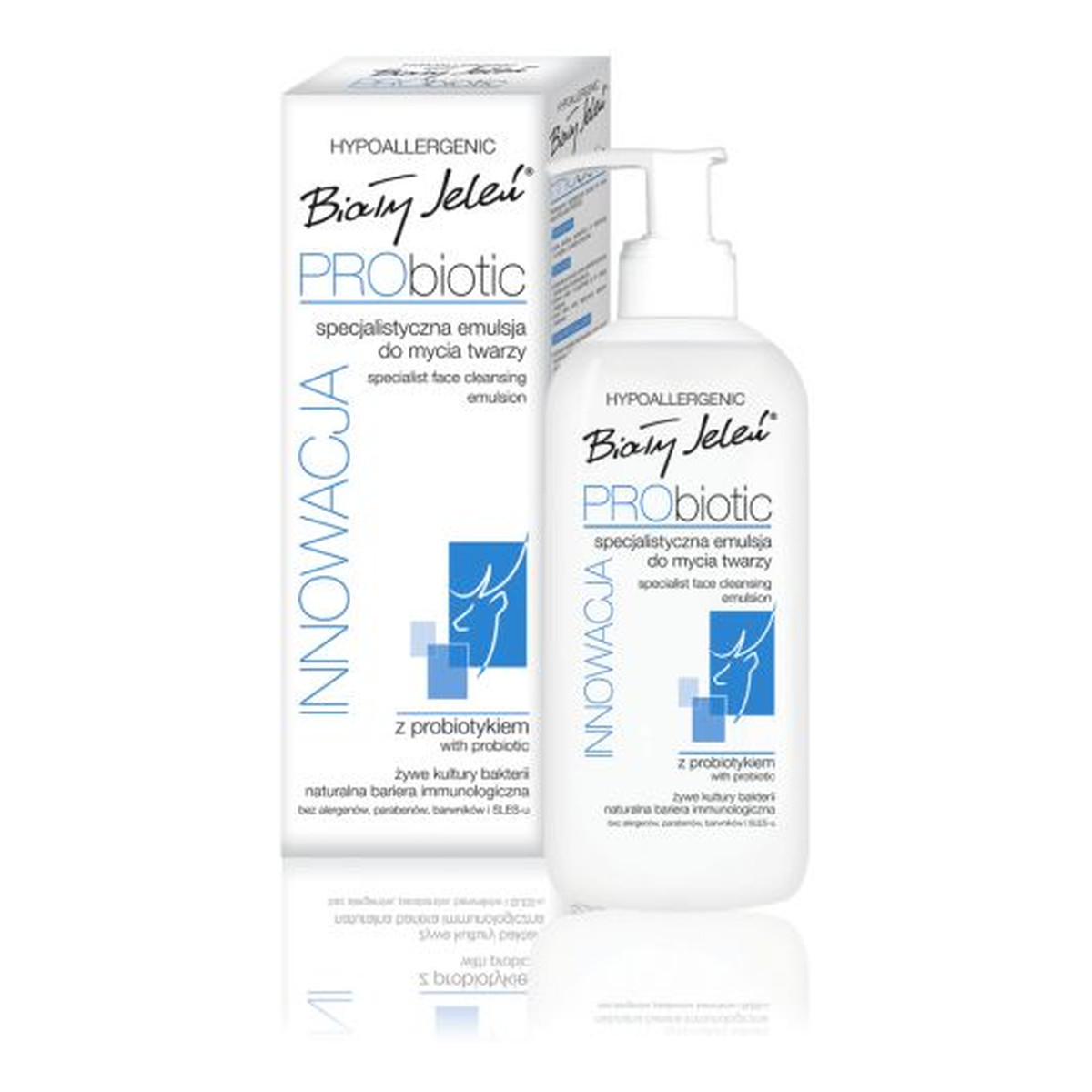 Biały Jeleń PRObiotic Specjalistyczna Emulsja Do Mycia Twarzy 175ml