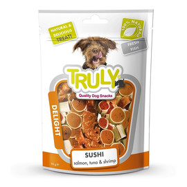 Dog snacks przekąski dla psa delight-sushi (łosoś,tuńczyk,krewetki)