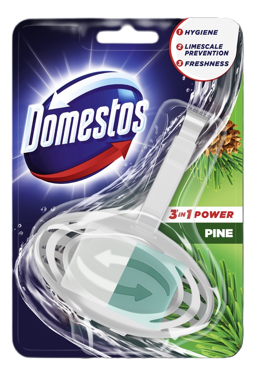 kostka toaletowa do wc 3w1 power koszyk sosna 35 g