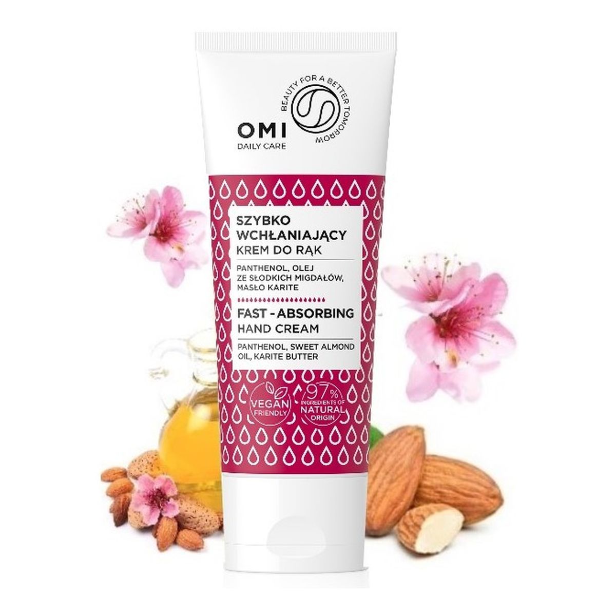 Omi Daily Care Krem do rąk szybko wchłaniający Fast-Absorbing Hand Cream 75ml