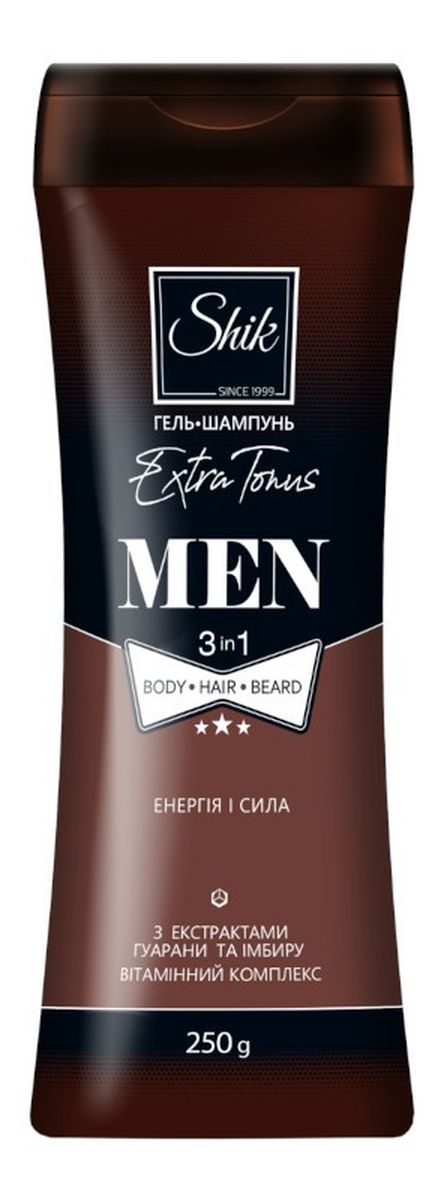 Żel pod prysznic i szampon dla mężczyzn 3w1