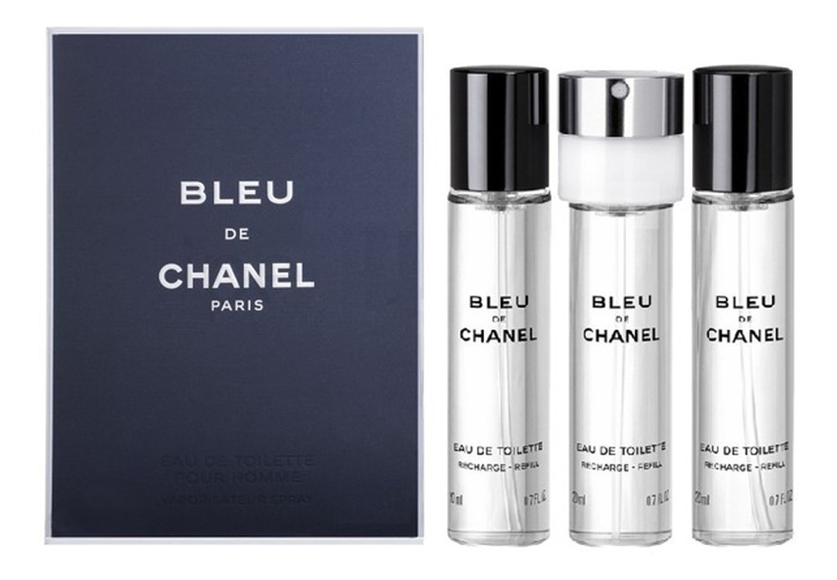 Zestaw woda toaletowa spray + wkłady 3x20ml