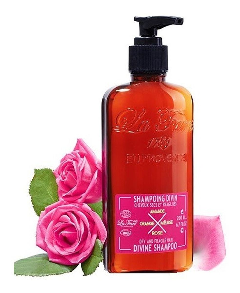 1789 Divine Shampoo Dry & Fragile Hair Szampon Do Włosów Suchych I Łamliwych Amande & Melisse & Rose & Orange