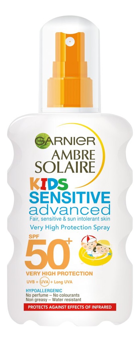 Sensitive SPF50 spray ochronny dla dzieci