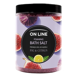 Pieniąca Sól do kąpieli Fig & Citrus