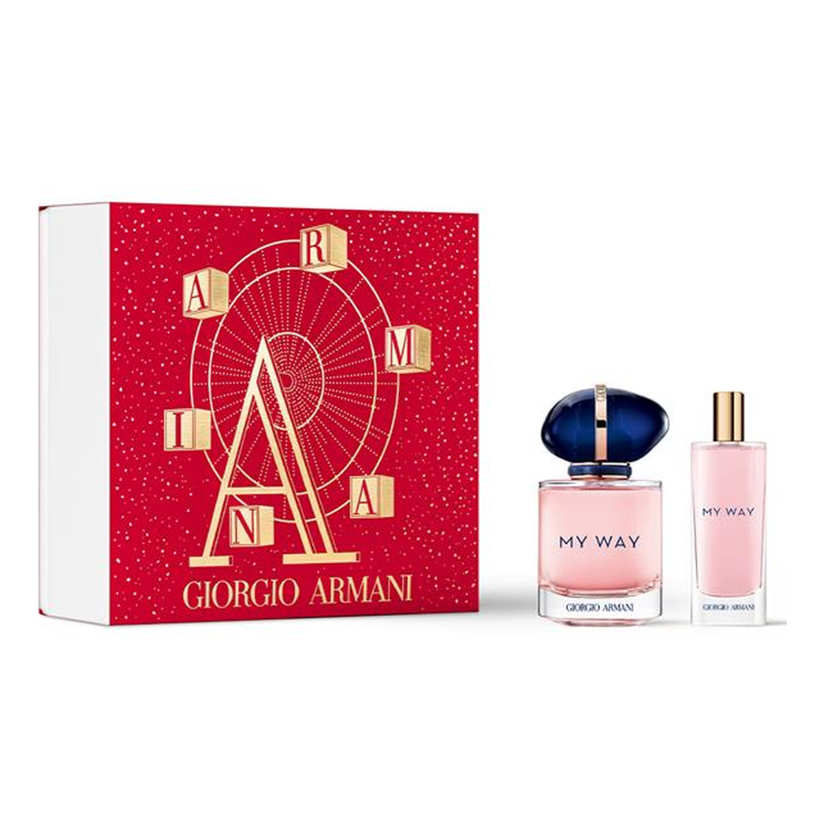 Giorgio Armani My Way Zestaw woda perfumowana spray 50ml + woda perfumowana spray 15ml