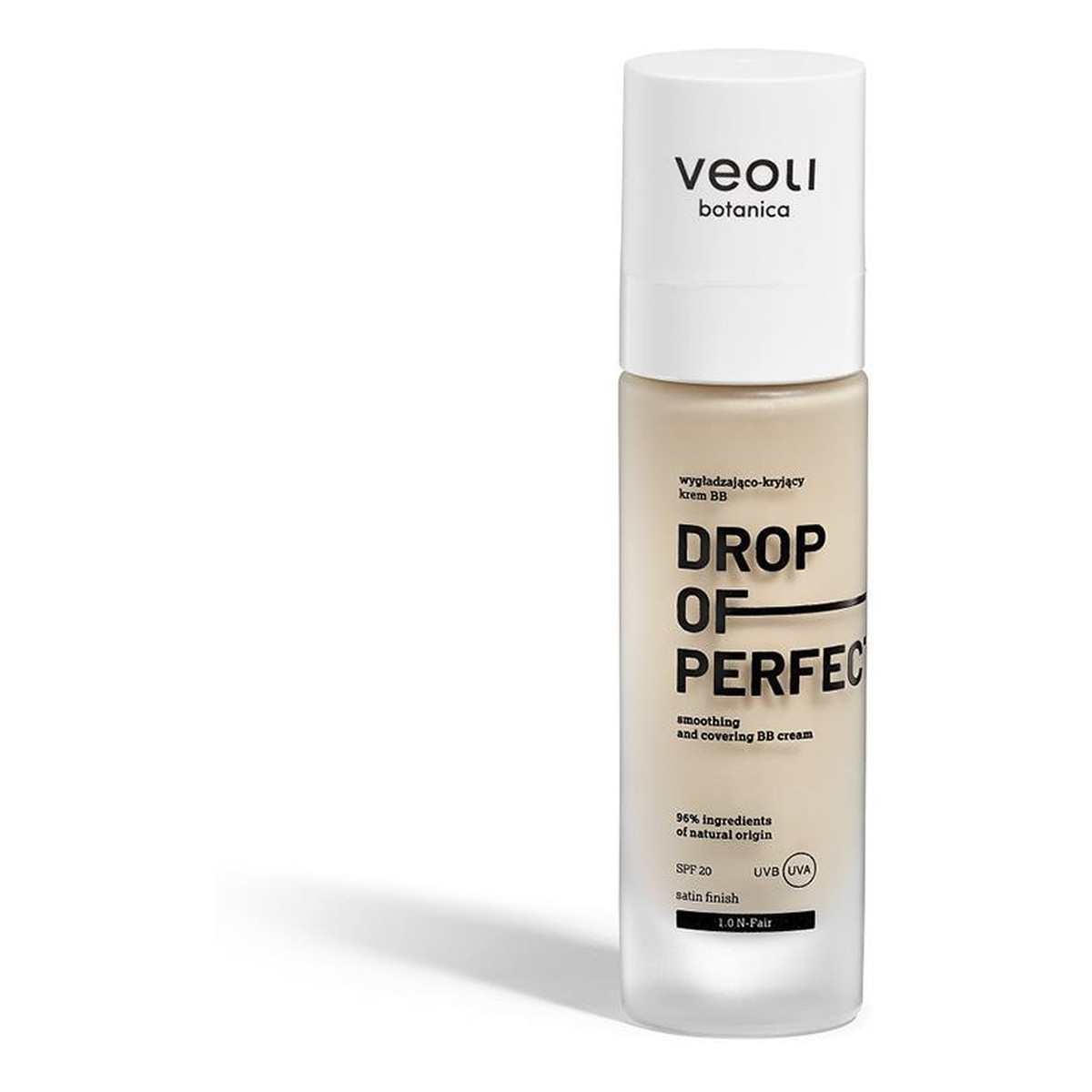 Veoli Botanica Drop Of Perfection SPF20 wygładzająco-kryjący Krem bb o lekkiej formule 1.0 n fair 30ml