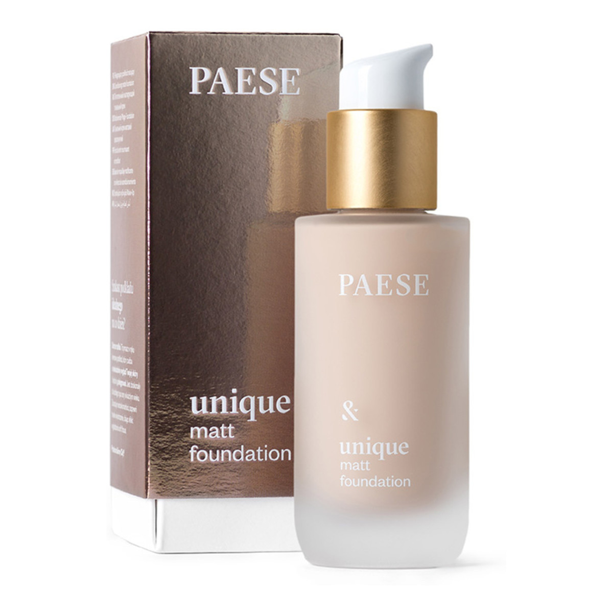 Paese Unique Matt Foundation pielęgnujący podkład matujący 30ml