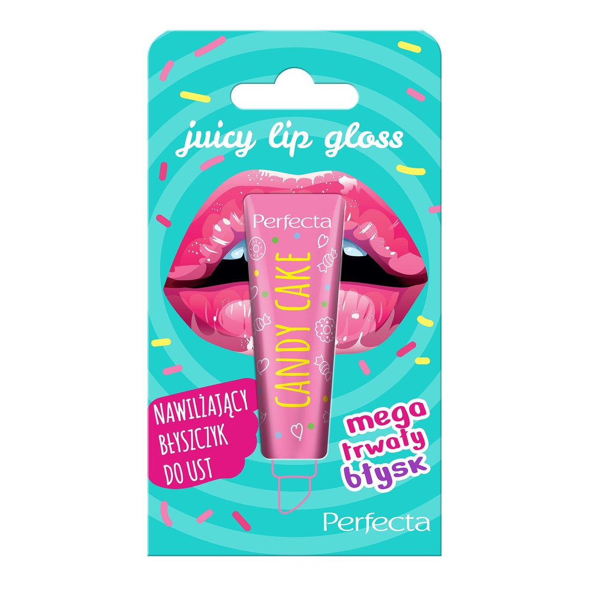 Perfecta Perfecta Juicy Lip Gloss Nawilżający Błyszczyk do ust Candy Cake 10g