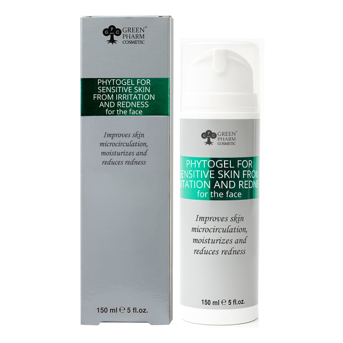 Green Pharm Cosmetics Fitożel do skóry wrażliwej przeciw podrażnieniom i zaczerwienieniom 150ml