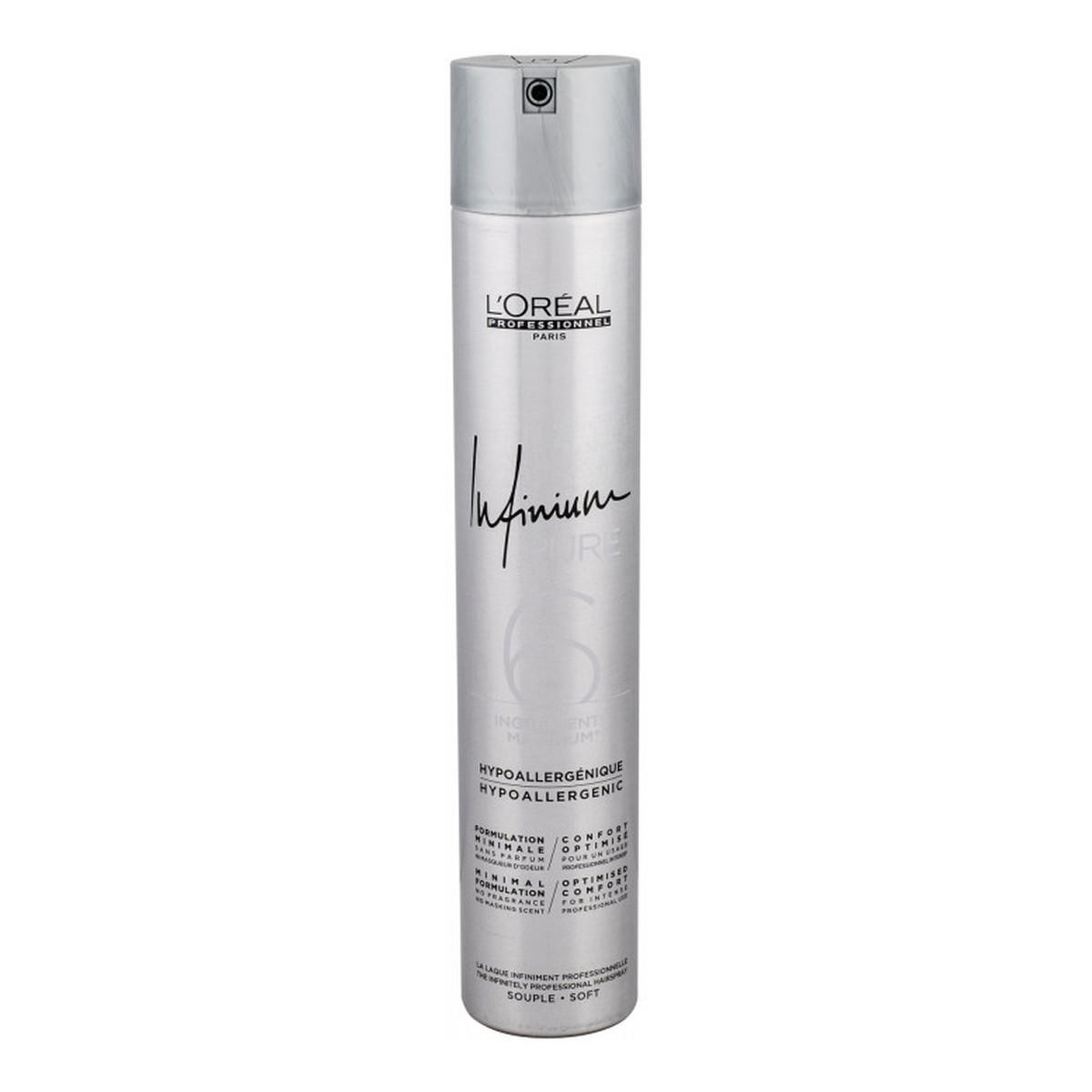 L'Oreal Paris Infinium Pure utrwalający lakier do włosów Soft 500ml