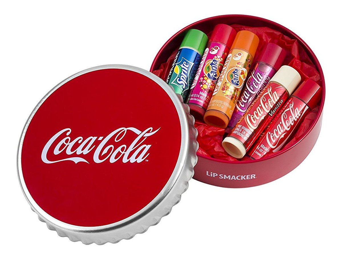 Collection błyszczyki do ust Coca-Cola 6x4g