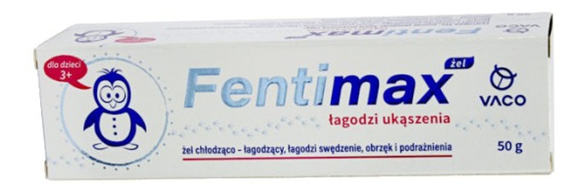 FentiMAX Żel chłodząco - łagodzący ukąszenia (dla dzieci 3+)