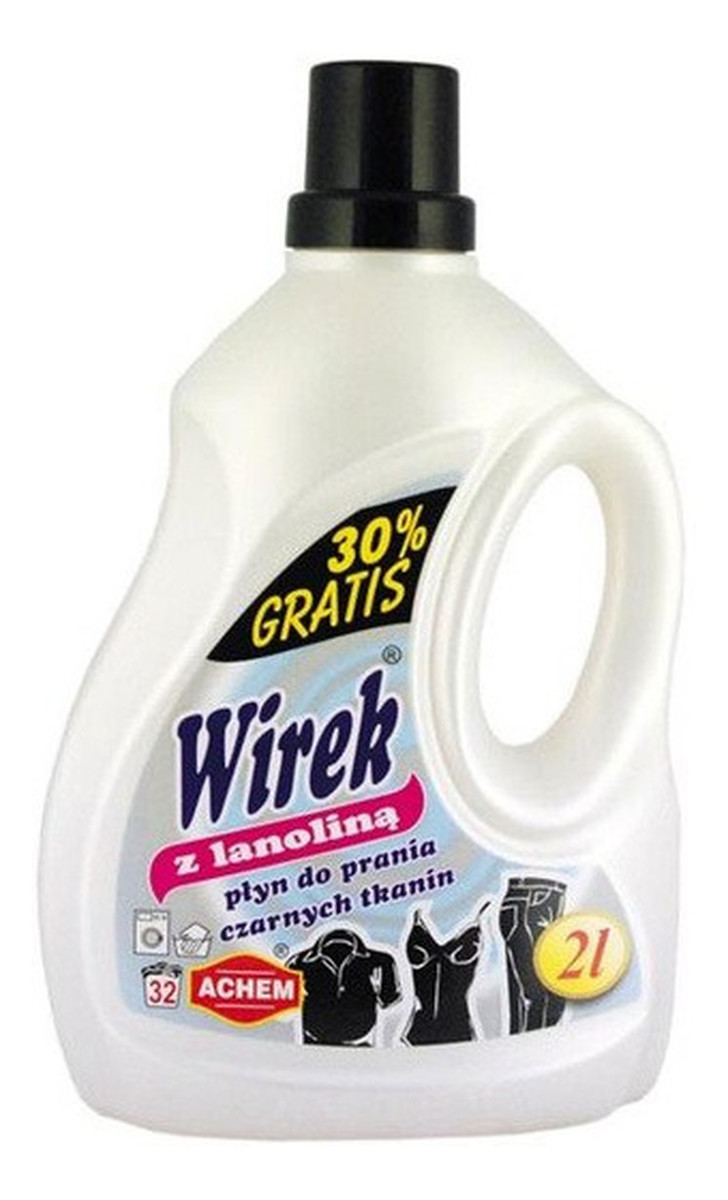 Płyn do prania czarnych tkanin