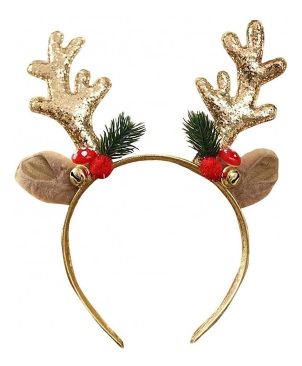 Opaska do włosów Świąteczna z uszkami i rogami Renifer