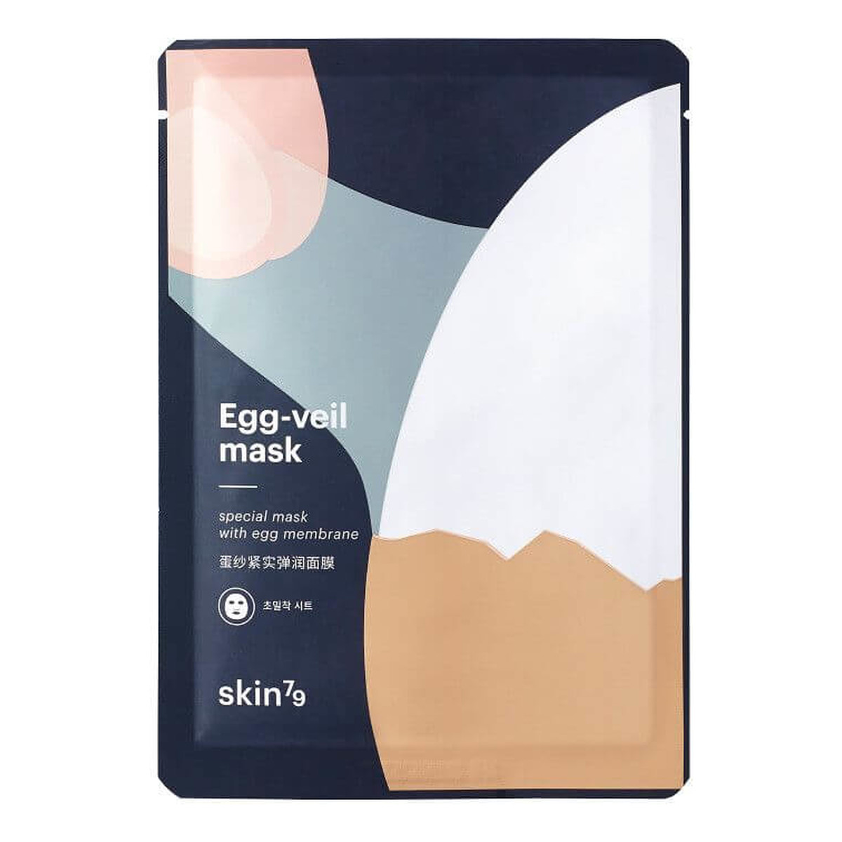 Skin79 Egg Veil Membrane Maska w płacie odżywczo-nawilżająca 25g