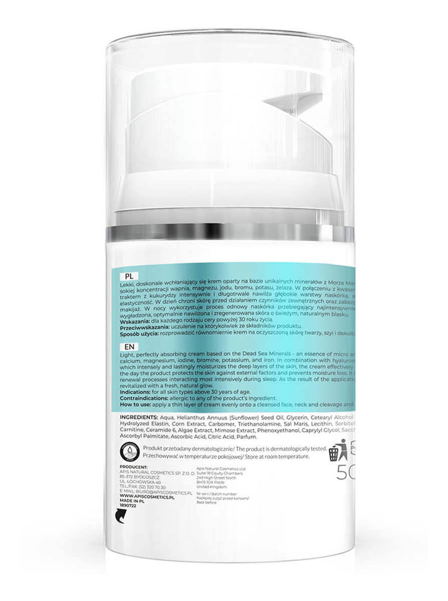 Krem Aktywnie Nawilżający Kwas Hialuronowy