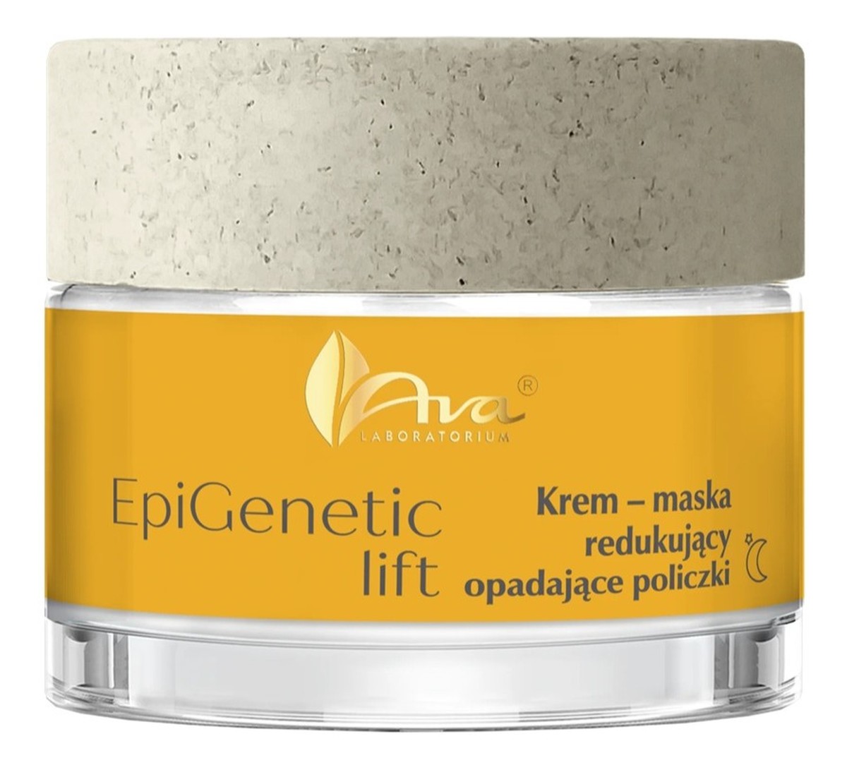 Krem-maska redukujący opadające policzki typu chomiki na noc