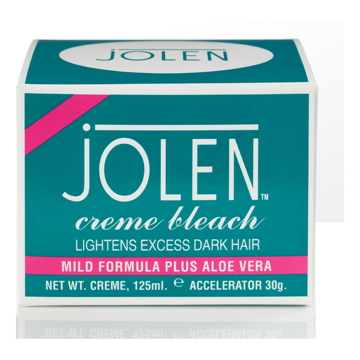 Jolen Creme Bleach Mild Plus Aloe Vera Rozjaśniacz Włosków Twarzy i Ciała 125ml
