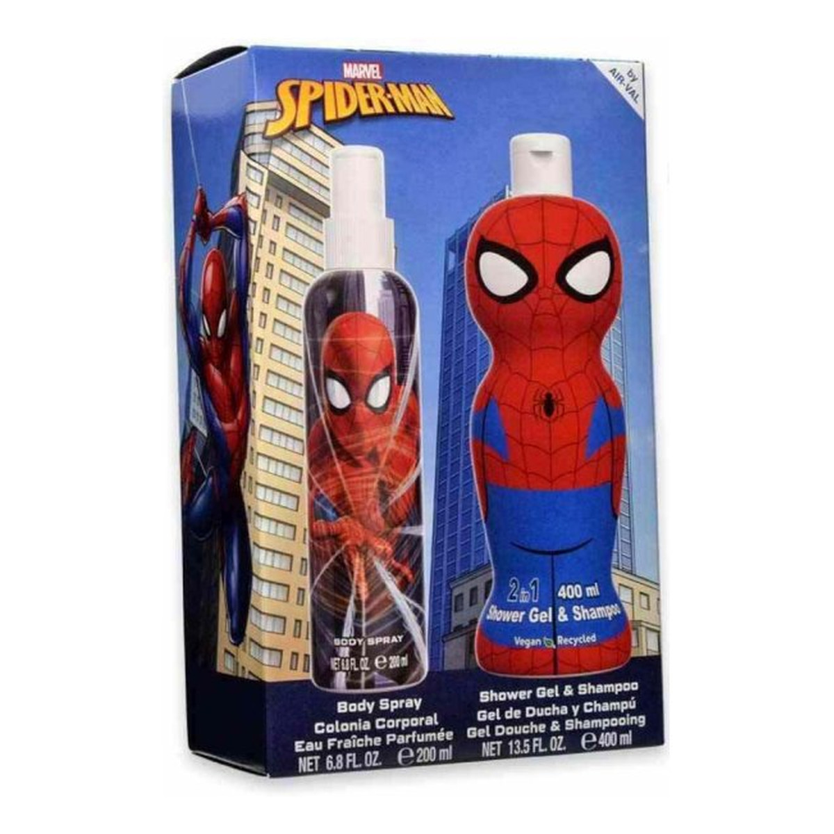 Air Val Zestaw Spiderman Mgiełka 200ml + żel iszampon 400ml