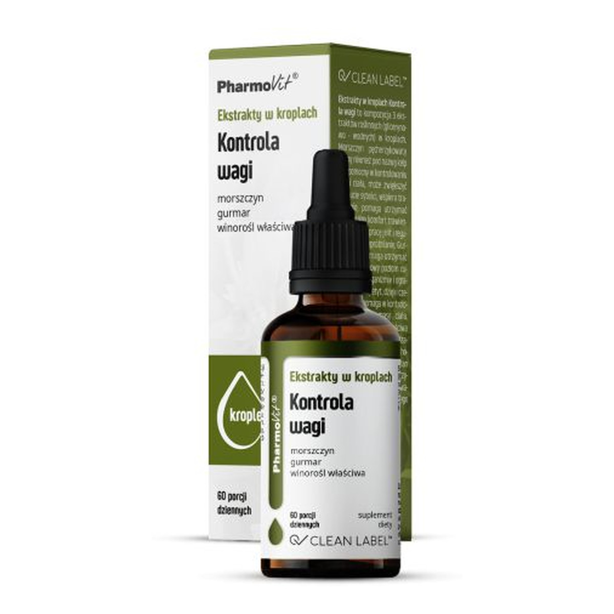 Pharmovit Kontrola wagi suplement diety w kroplach 30ml