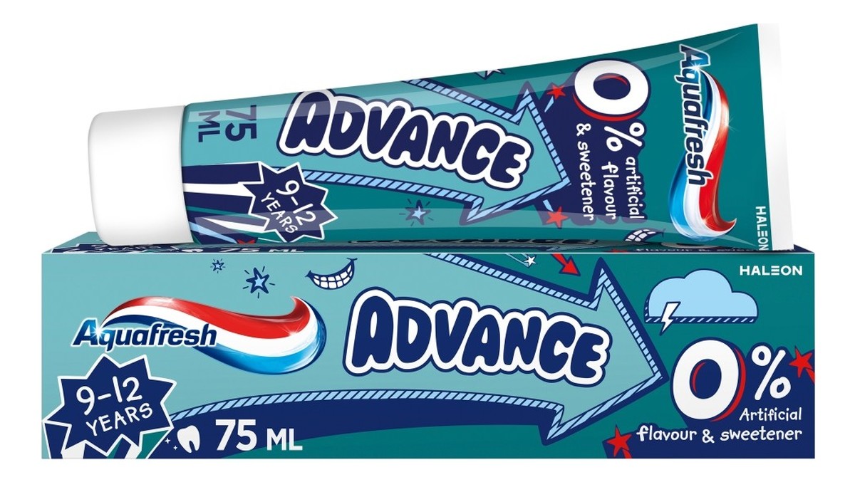 Aquafresh advance pasta do zębów dla dzieci 9-12 lat