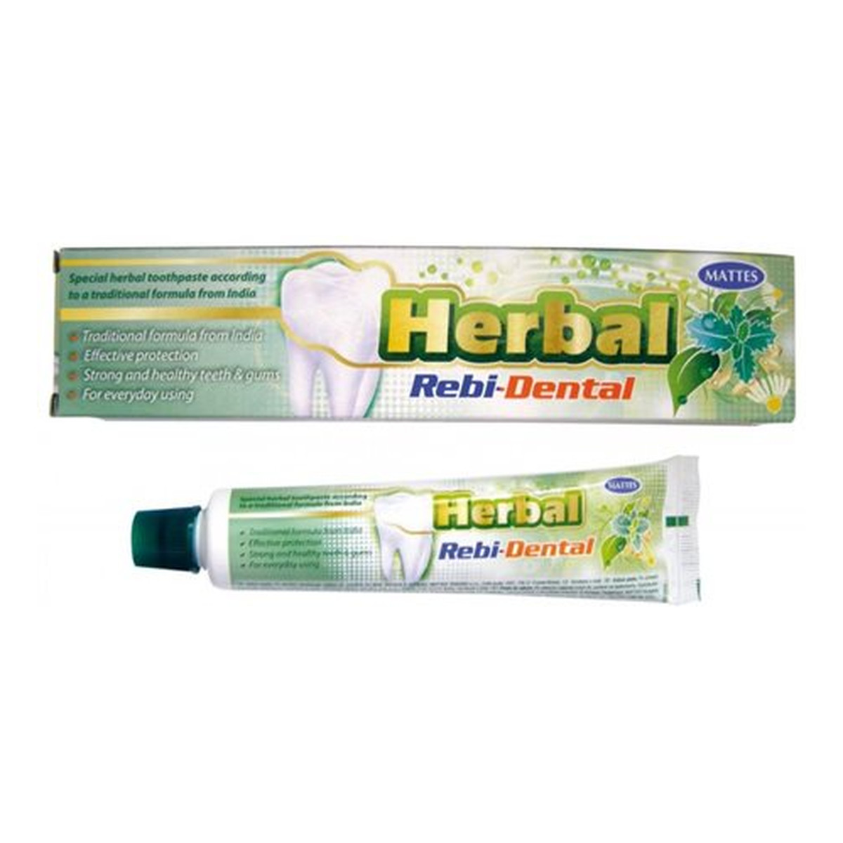 Mattes Rebi-Dental Pasta do zębów Herbal 100g