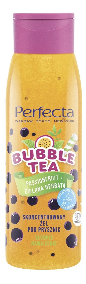 skoncentrowany Żel pod prysznic passionfruit & zielona herbata