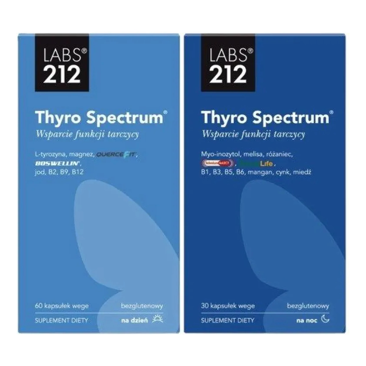 Labs212 Zestaw Thyro Spectrum suplement diety 2x30 kapsułek