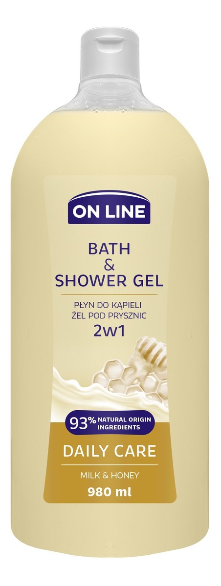Żel i Płyn do kąpieli 2w1 Daily Care