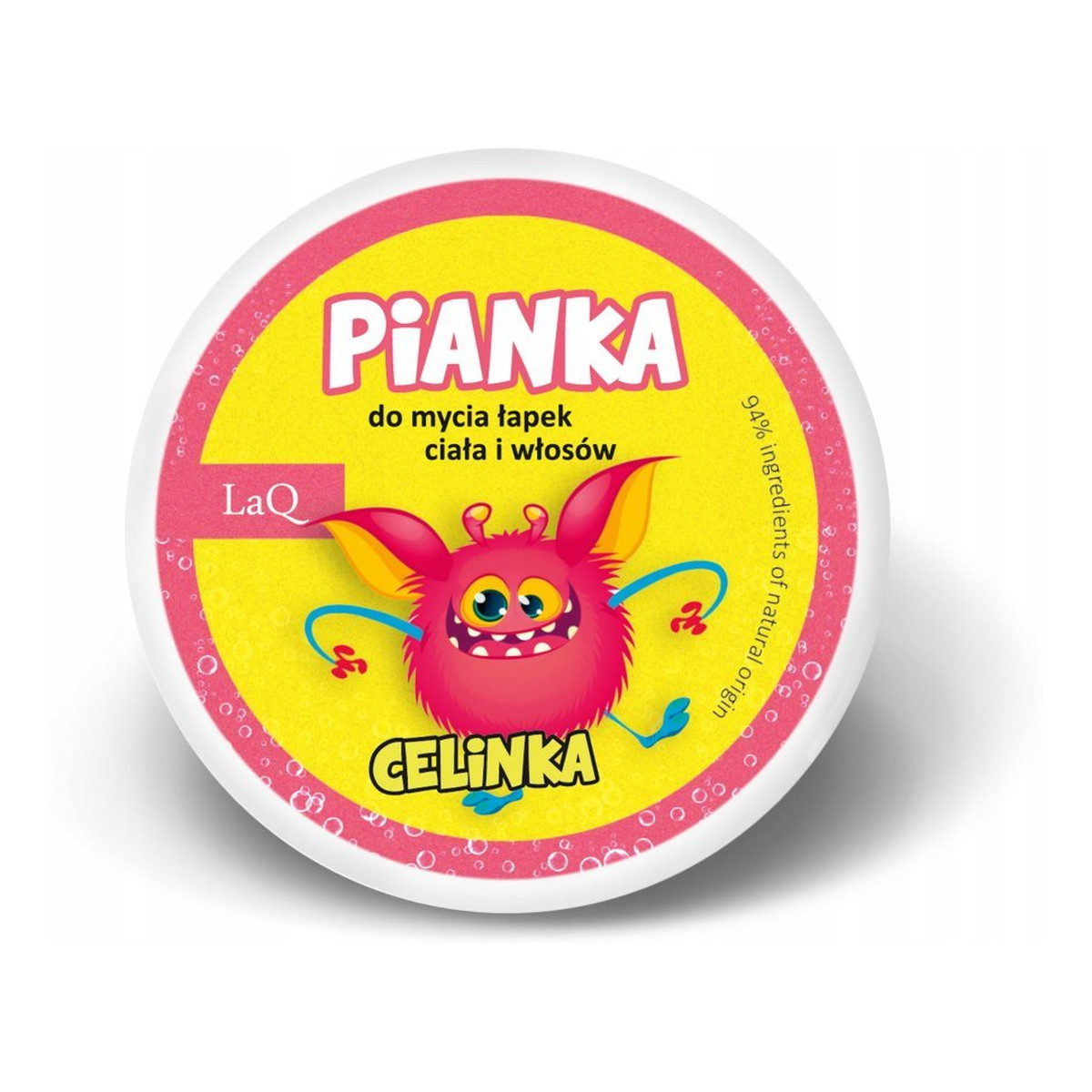 Laq Pianka do mycia łapek, ciała i włosów CELINKA 20g