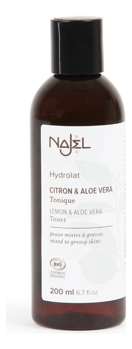 Hydrolat z organicznych cytryn i Aloe Vera