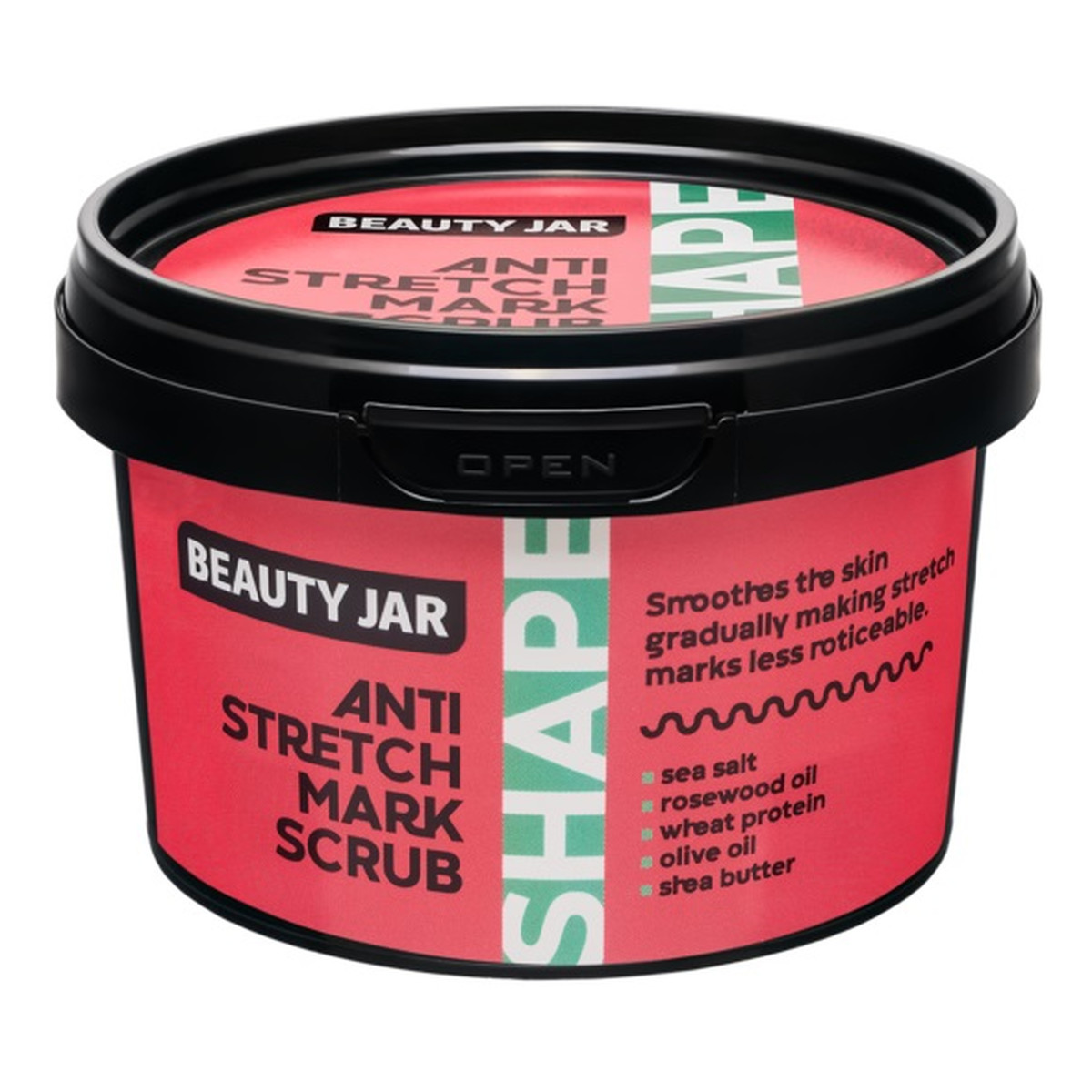 Beauty Jar Anti-stretch mark scrub peeling do ciała przeciw rozstępom 400g