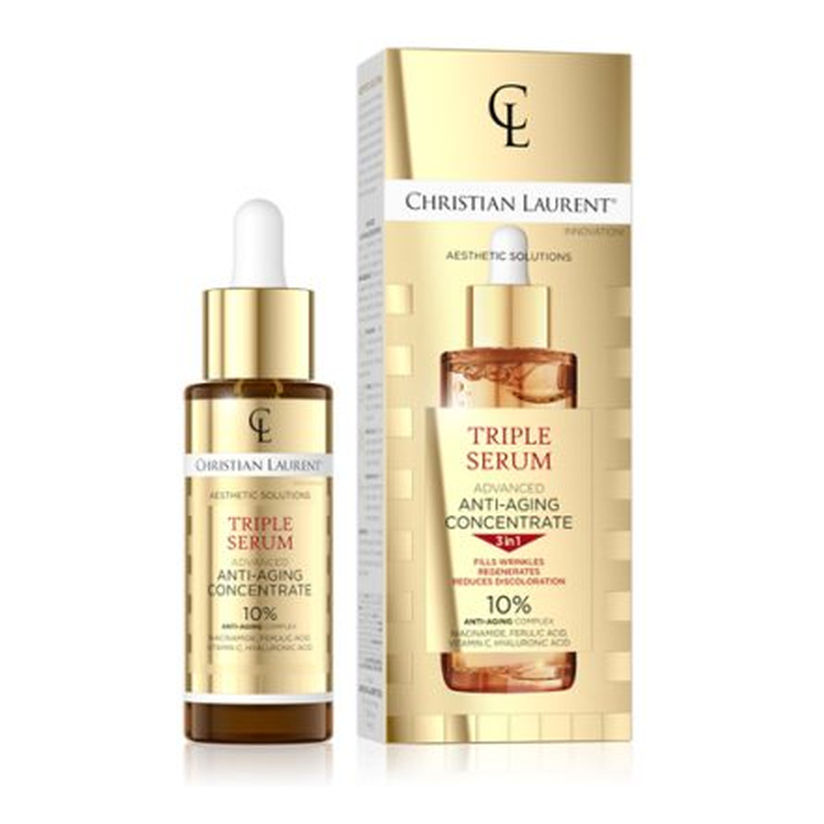 Christian Laurent Triple Serum Zaawansowany koncentrat odmładzający 30ml