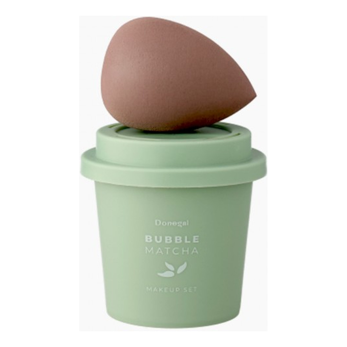 Donegal Bubble Matcha Set Gąbka do makijażu z etui
