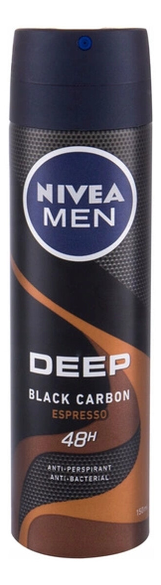 Black Carbon antyperspirant w sprayu Espresso