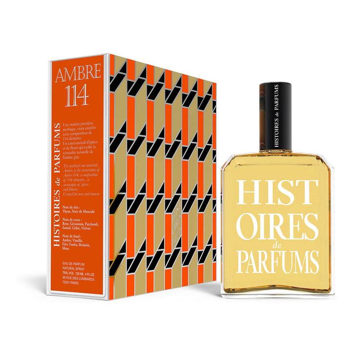 Histoires De Parfums Ambre 114 Unisex Woda perfumowana spray 120ml