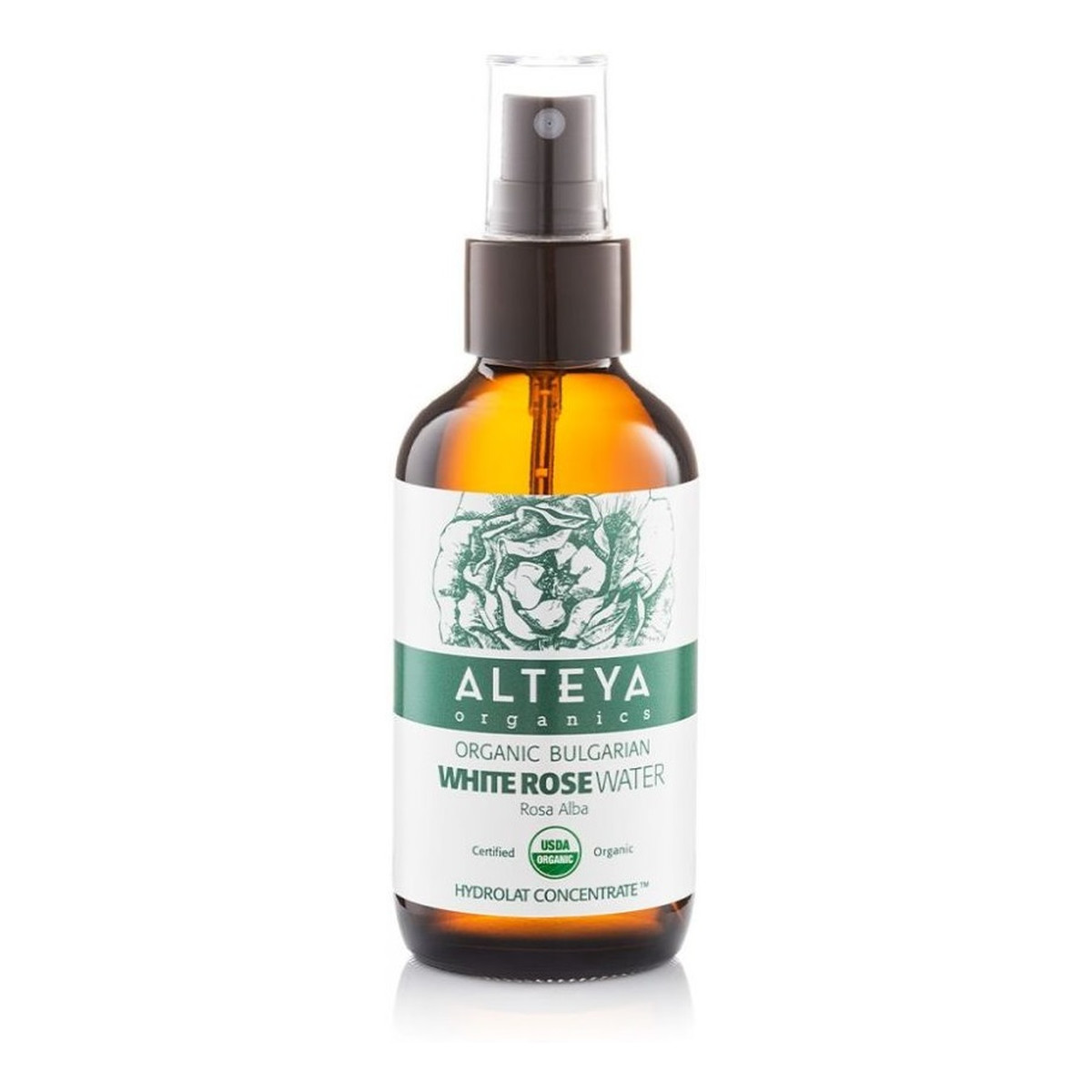 Alteya Organics White Rose Water Organiczna woda z białej róży 120ml