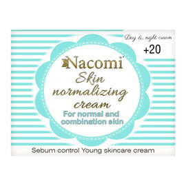 Naturalny Normalizujący Krem Na Dzień Dla Młodej Cery 20+