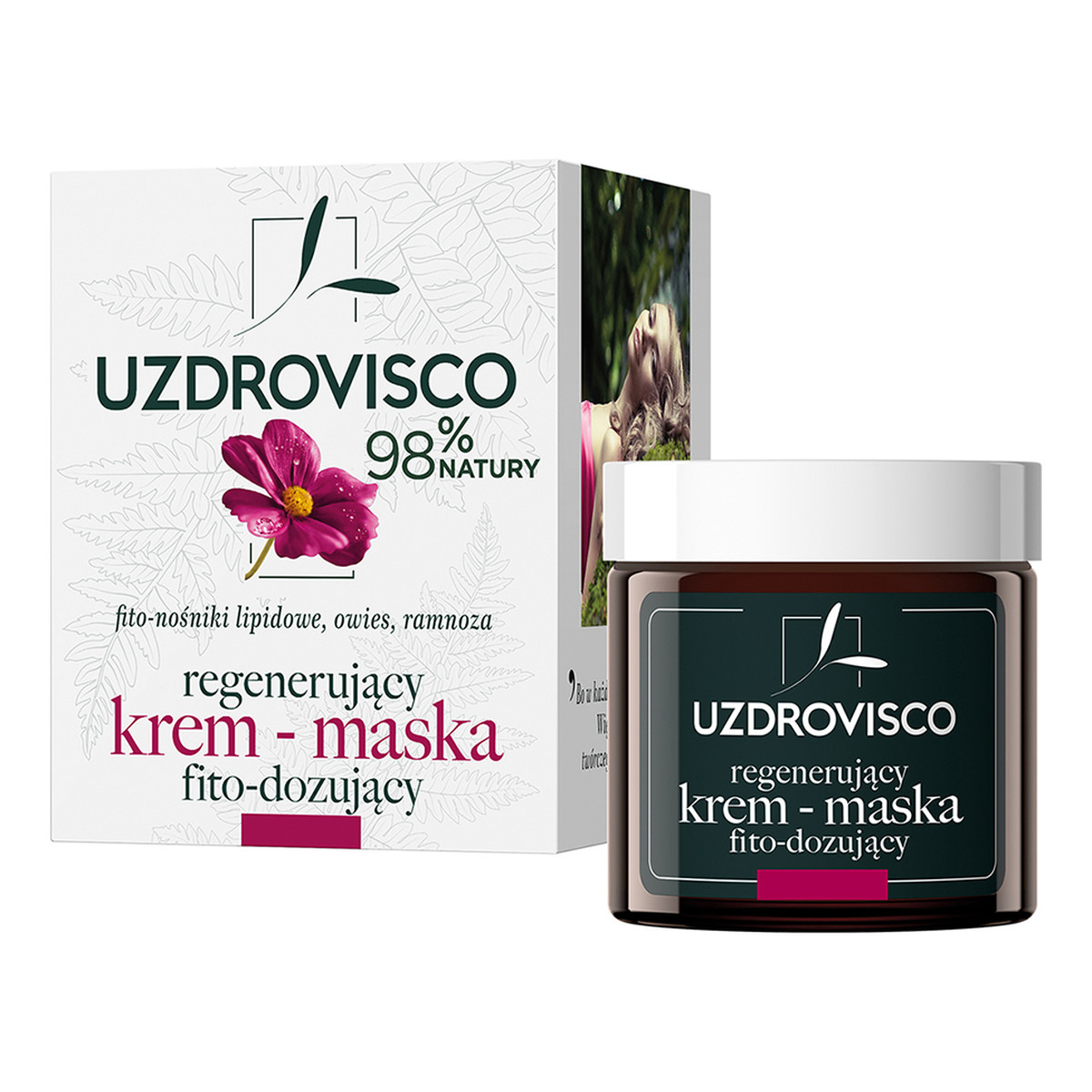 Uzdrovisco Regenerujący krem-maska fito-dozujący 50ml