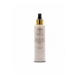 Spray do ciała i włosów z platynowym brokatem Gold Orchid