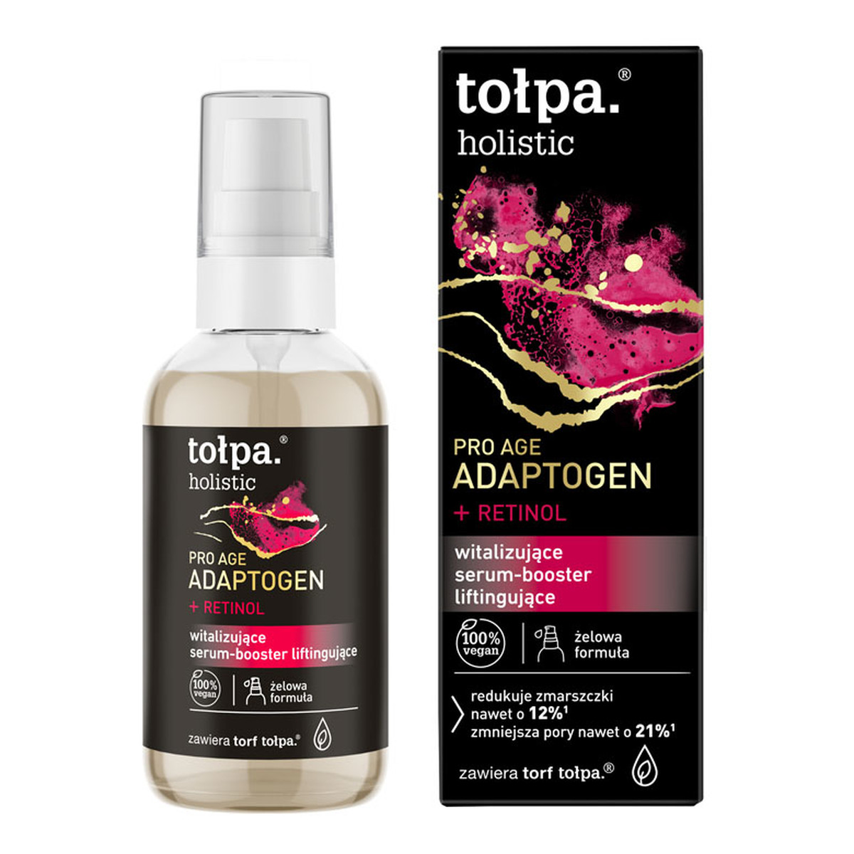 Tołpa Holistic Witalizujące serum-booster liftingujące Pro Age Adaptogen 75ml