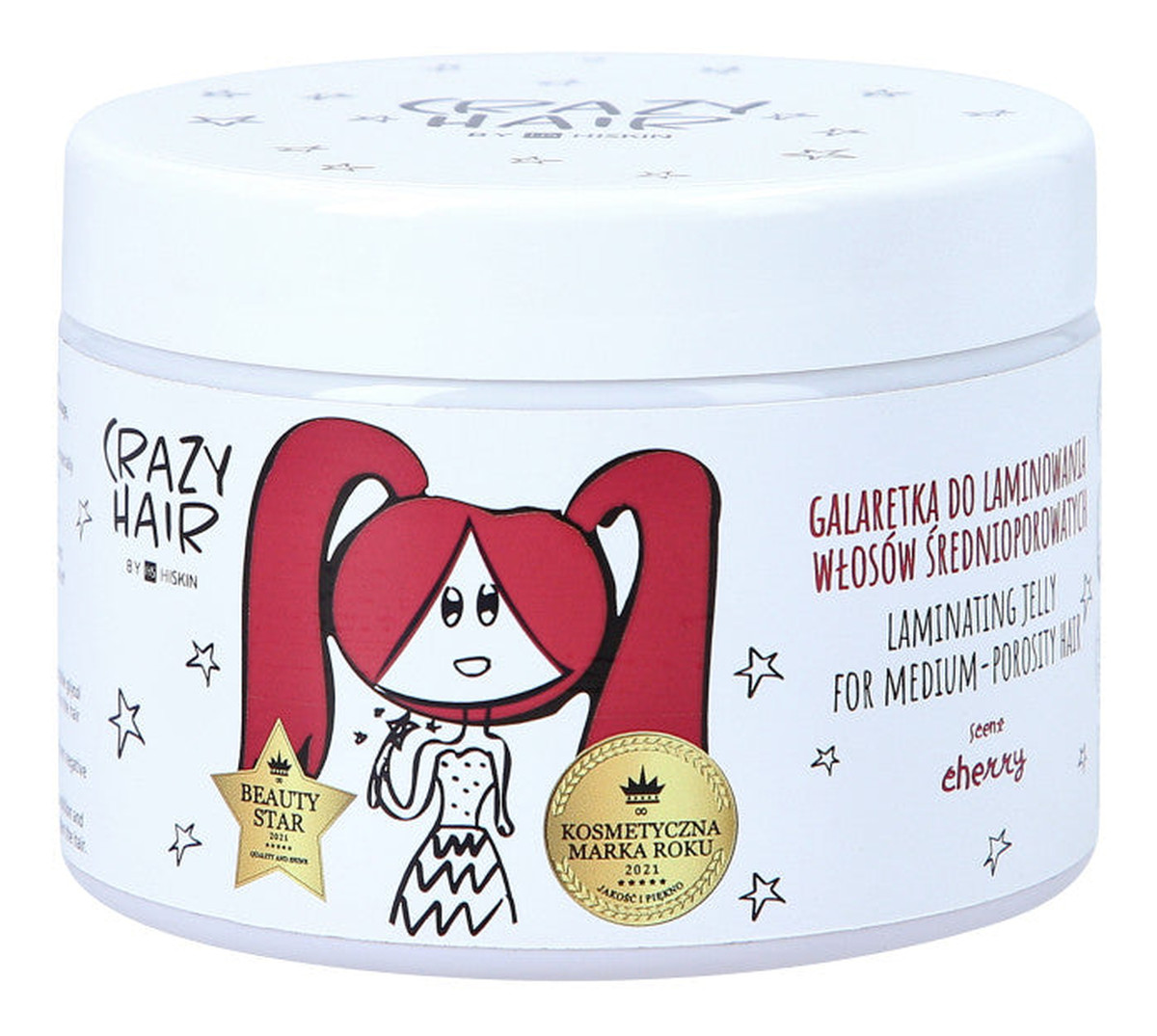 Hair Galaretka do laminacji włosy średnioporowate Cherry