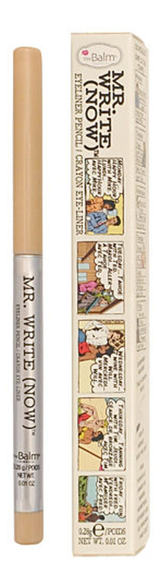 Mr. Write (now) Kredka do oczu na linię wodną Beige/Nude (02)