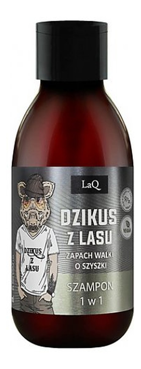 Mini Dzikus z Lasu wzmacniający szampon do włosów 1w1