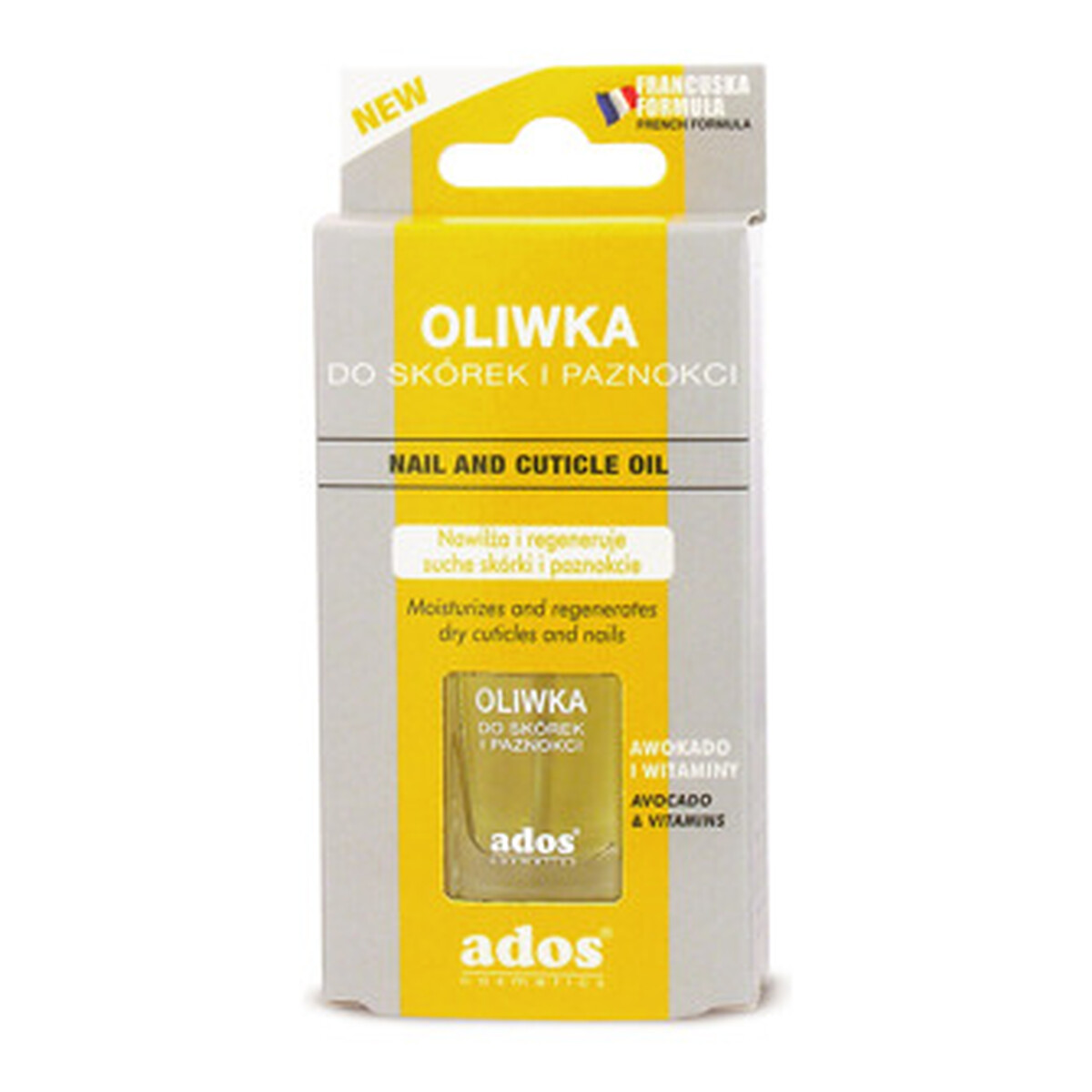 ADOS Oliwka do skórek i paznokci 10ml
