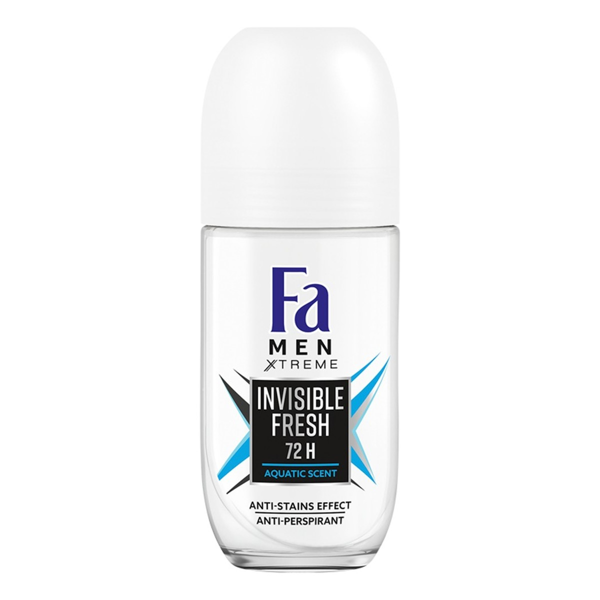 Fa Men Xtreme Dezodorant roll-on Invisible Fresh 50ml