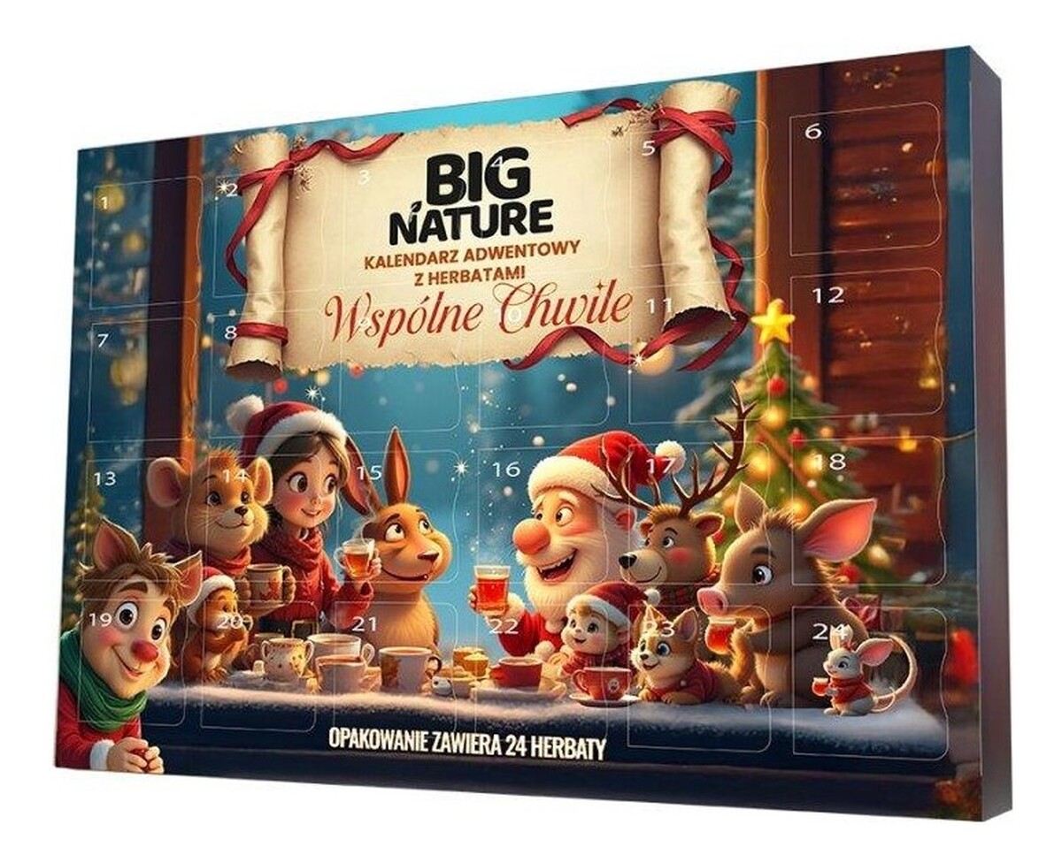 Wspólne chwile kalendarz adwentowy z herbatami 24szt