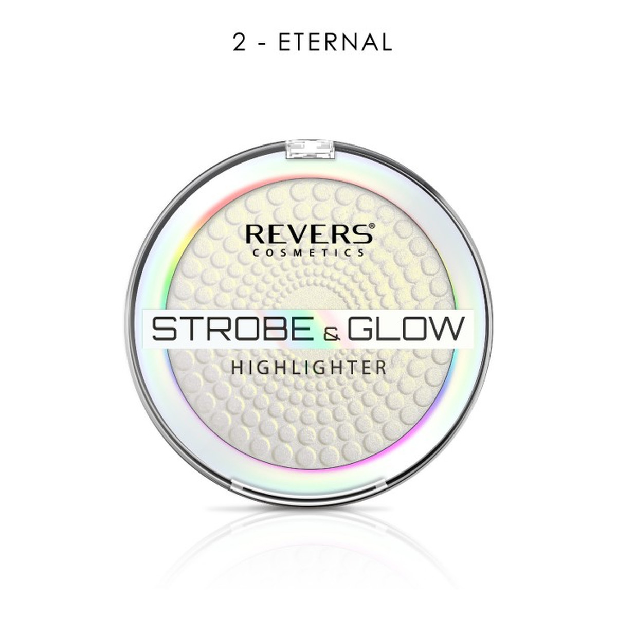 Revers Strobe & Glow Highlighter Puder rozświetlający 8g